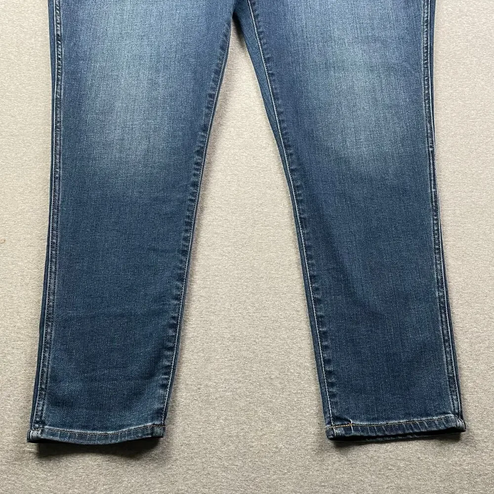Madewell Jeans Womens 37 Blue Skinny Roadtripper High Rise Stretch Medium Wash